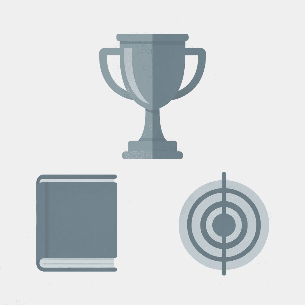 Three-tier pyramid showing the three types of poetry scholarships: fellowships for emerging writers at the top, university-specific awards in the middle, and open competitions at the base