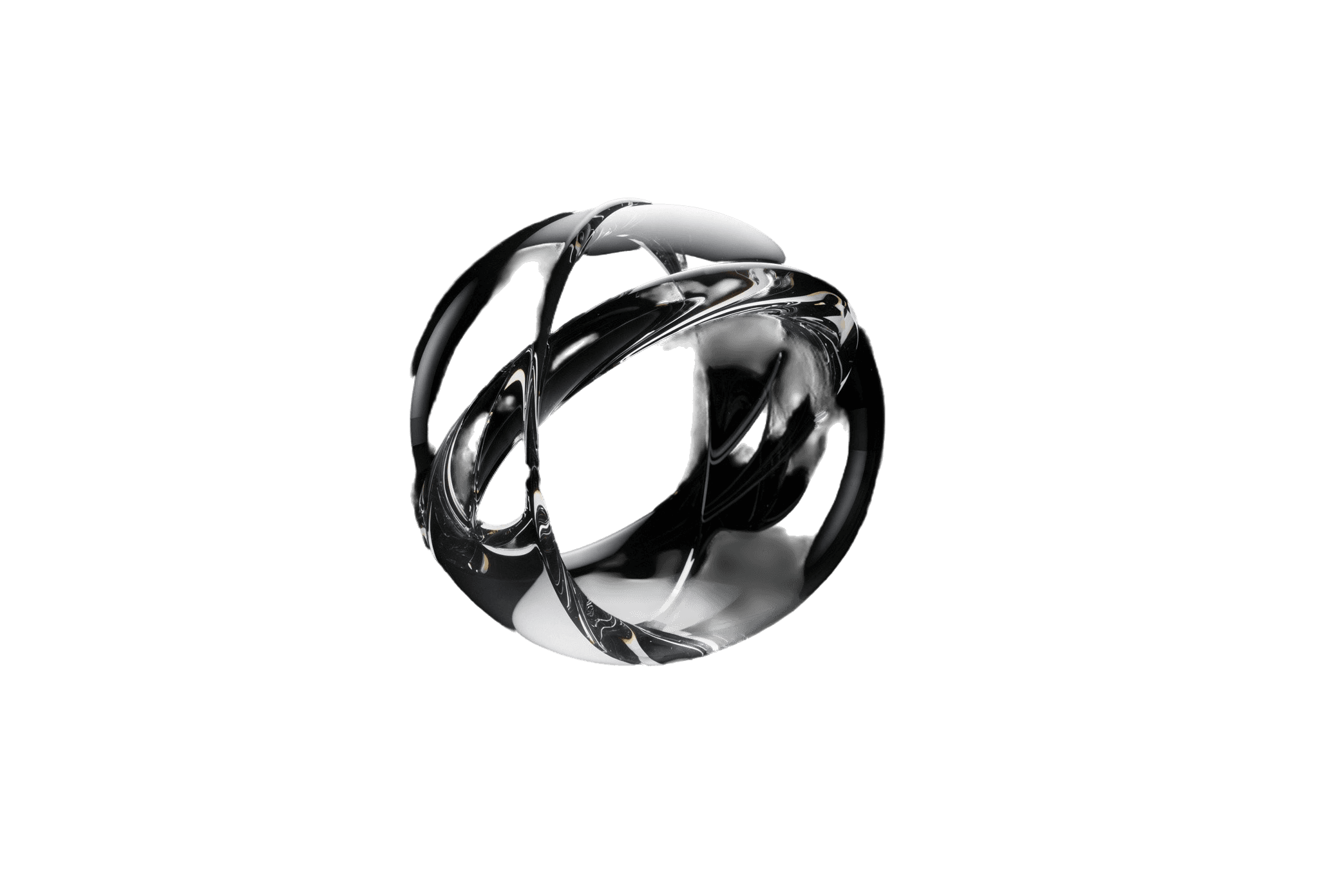 Dark Glas sphere for background
