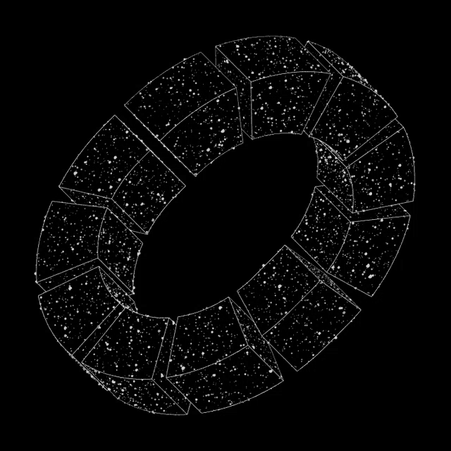 Cercle Motion: Abstract Ring Animation