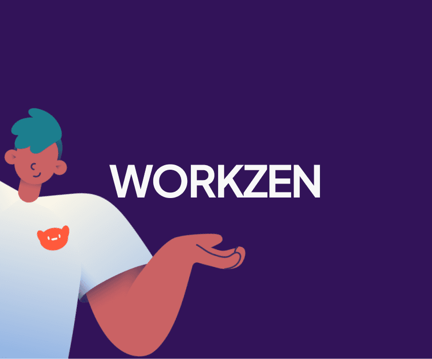 A mockup of an iPhone placed on a chair's back