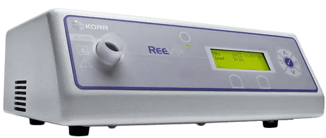 KORR device used at Harper Health for advanced resting metabolic rate testing.