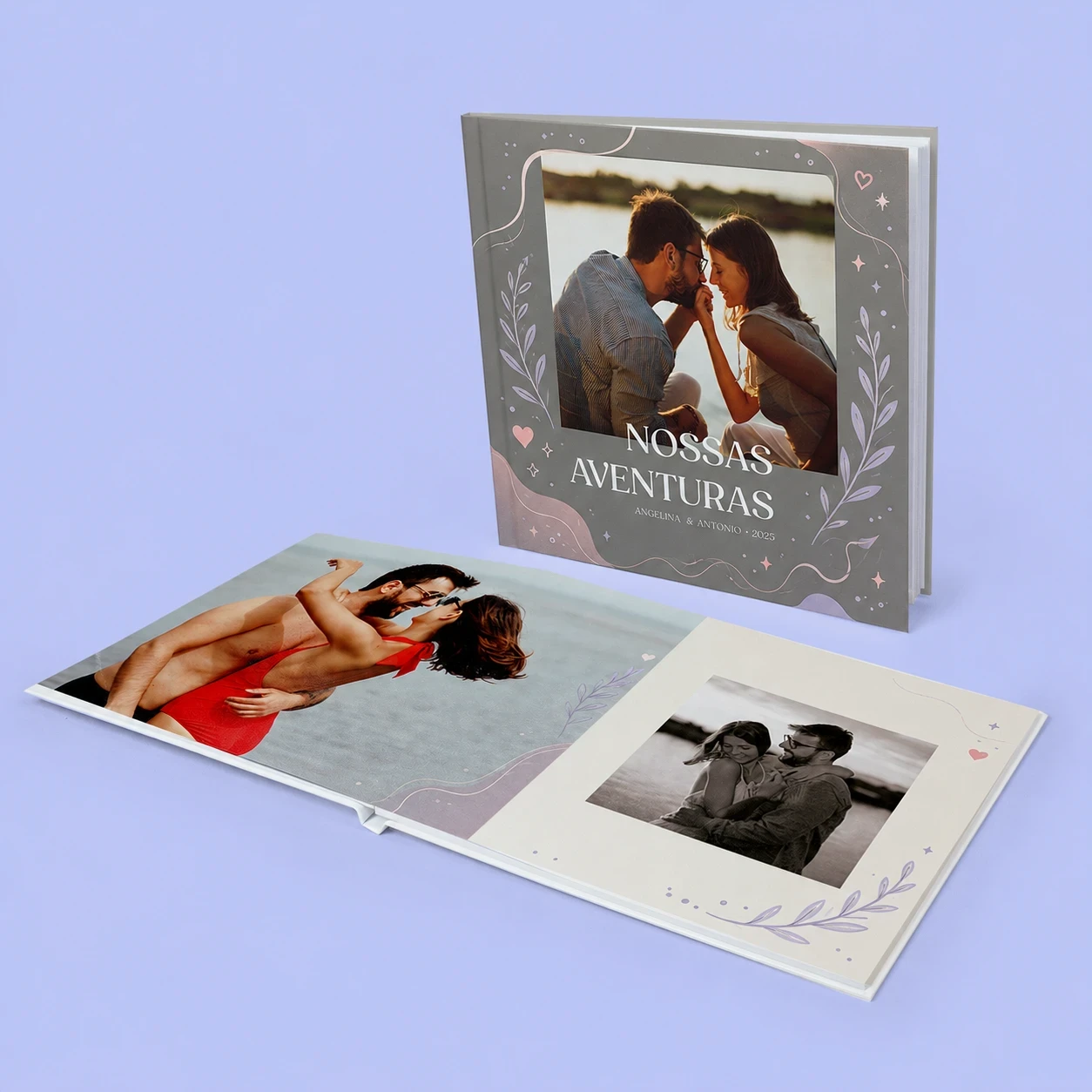 Leve 1 Fotolivro Premium 30x30cm
