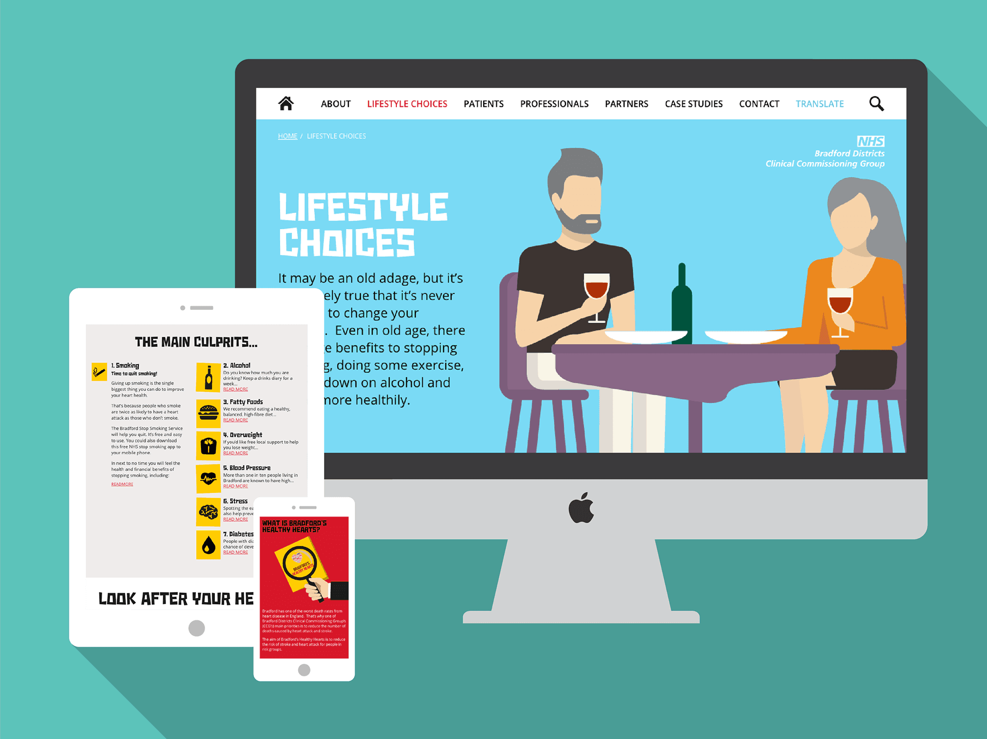 Stop Bradford's Biggest Killer Advertising campaign Website