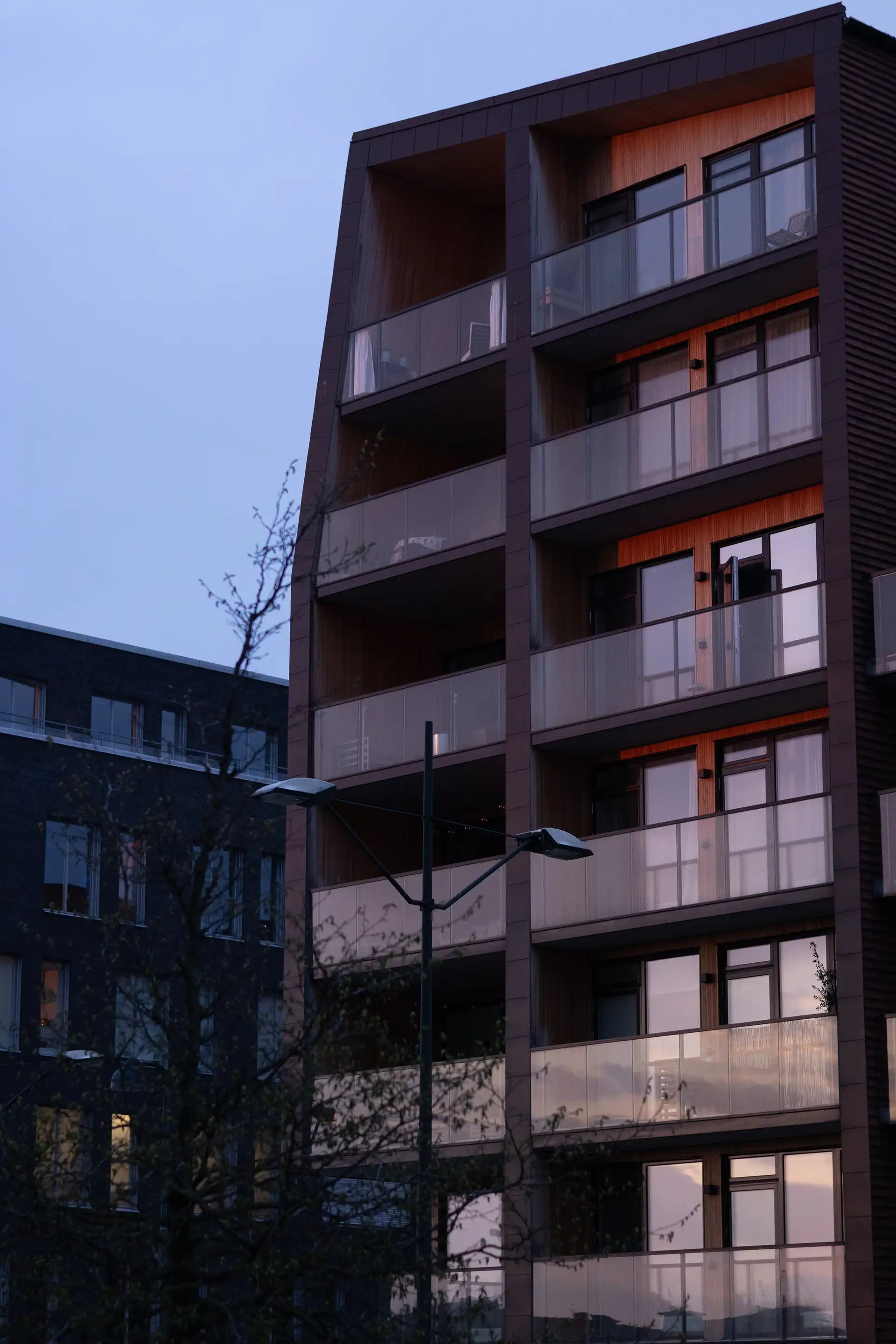 Architectual shot of house 