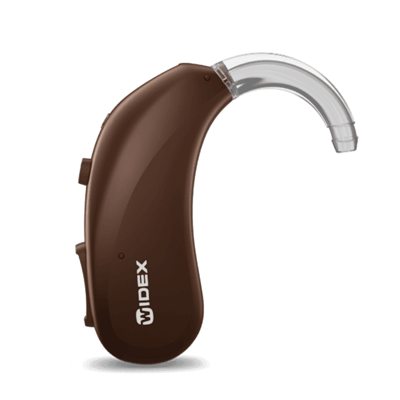 Widex Moment 440 BTE : appareil auditif de classe 2, à pile, disponible chez Audio Pour Tous au meilleur prix.