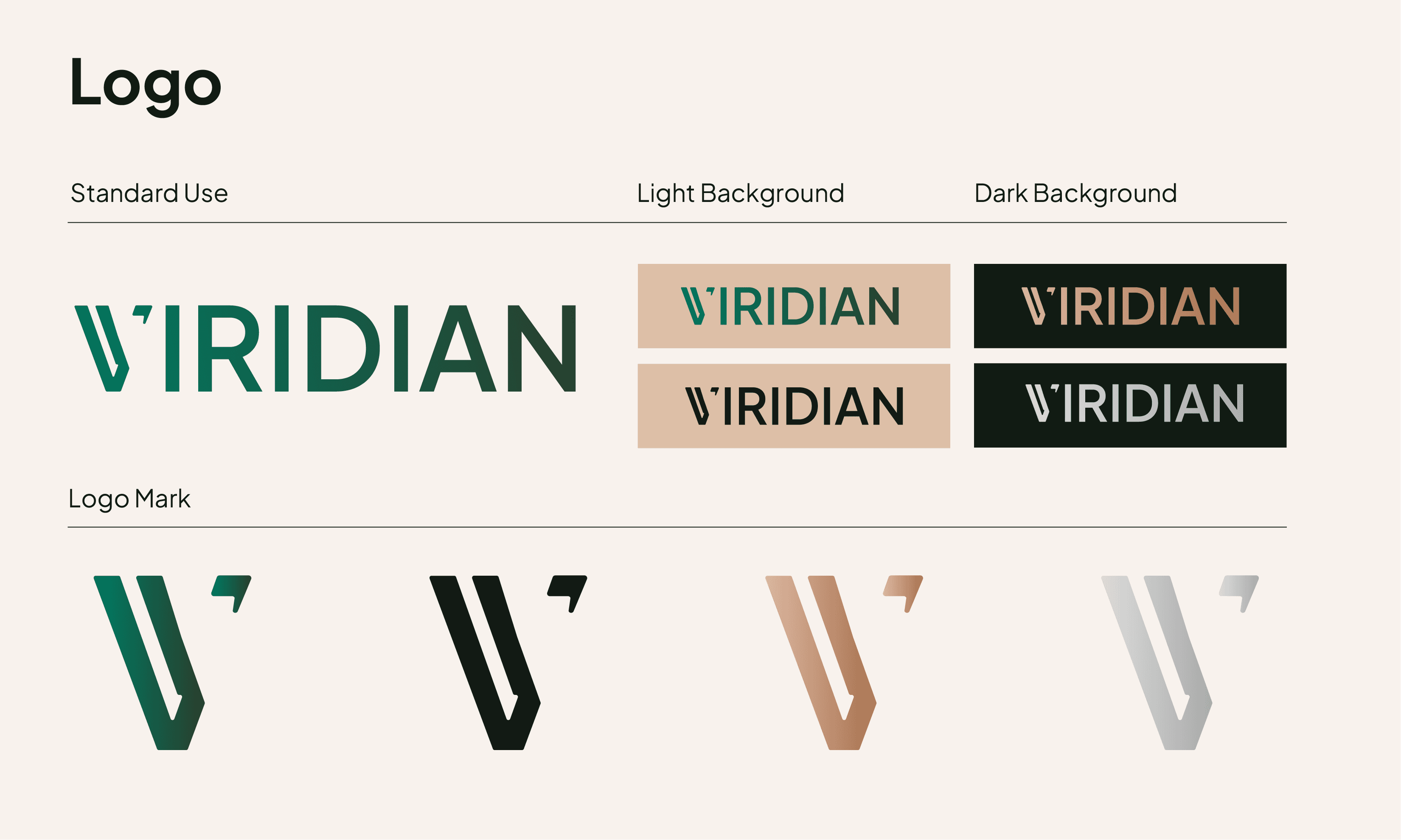 Viridian Logo Styling