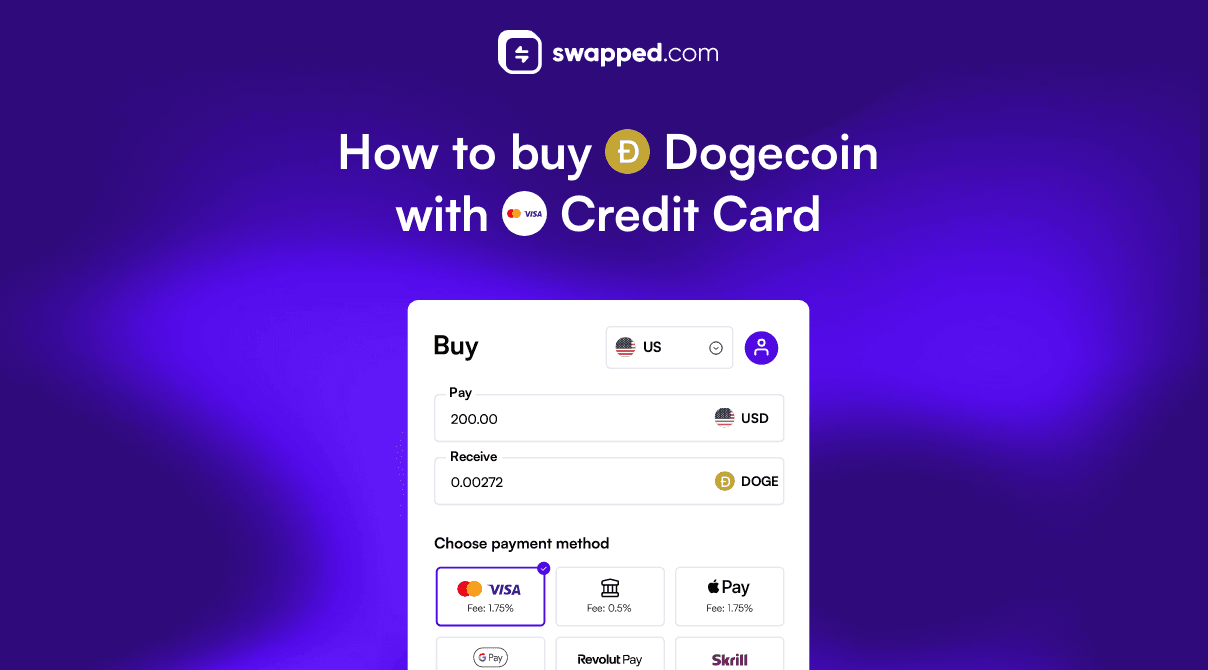 How to buy Dogecoin (DOGE) with Credit Card