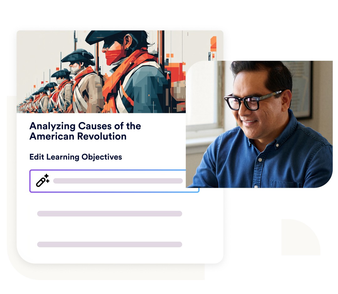 Axio’s Course Builder interface showing drag-and-drop tools and a sample cybersecurity course with modules, assignments, and interactive learning experiences.