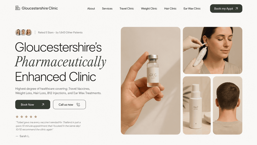 Gloucestershire Clinic website