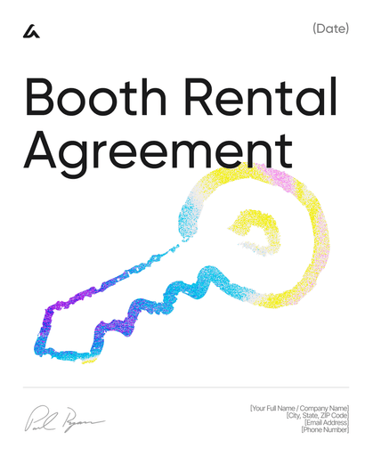 Booth Rental Agreement