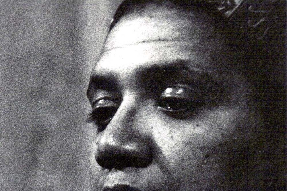 Poet Audre Lorde photographed in 1980