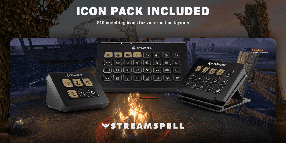 The ESO package includes seven Windows profiles and 810 matching static icons — official product preview