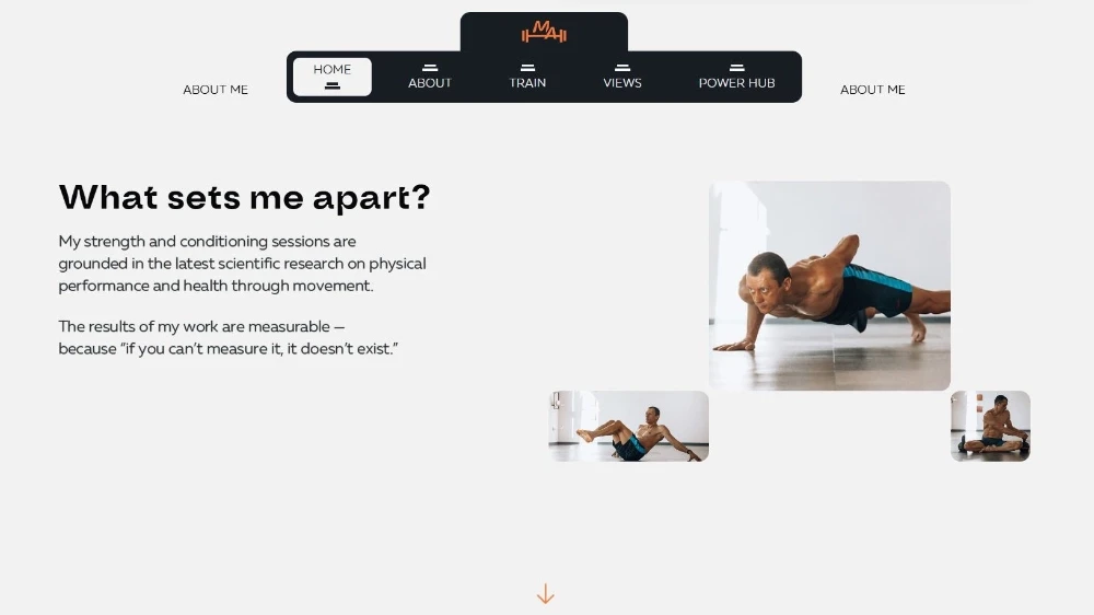 modern athlete website 2026 