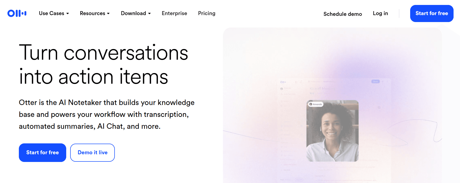 otter -  Eightify AI YouTube Summarizer