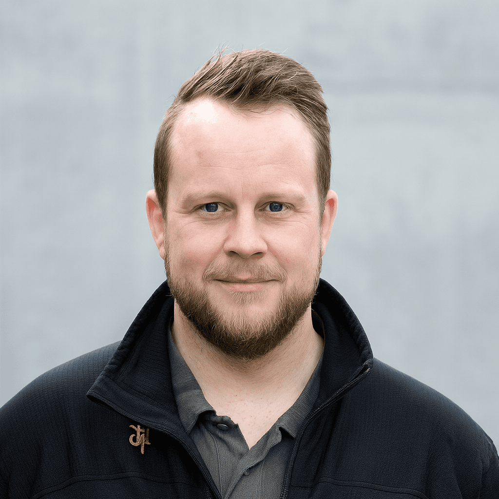 man in black hoodie standing