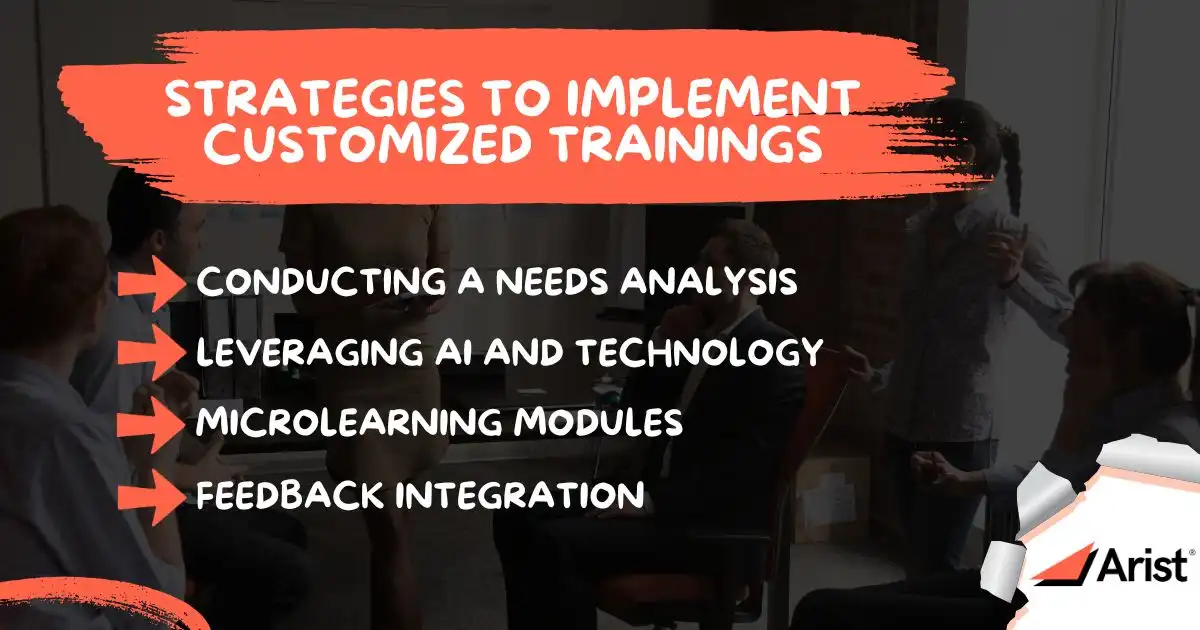 Strategies To Implement Customized Trainings