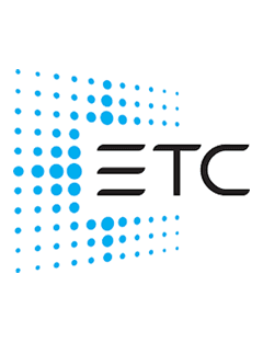 ETC Logo - Blue, Black and White