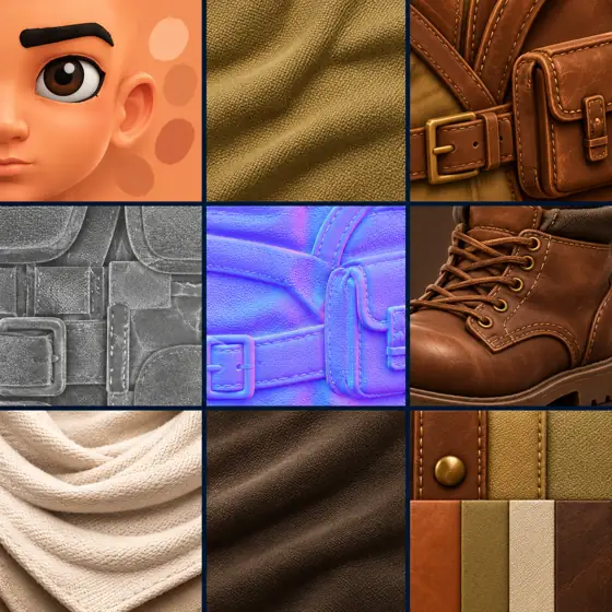 Illustrative textures placeholder