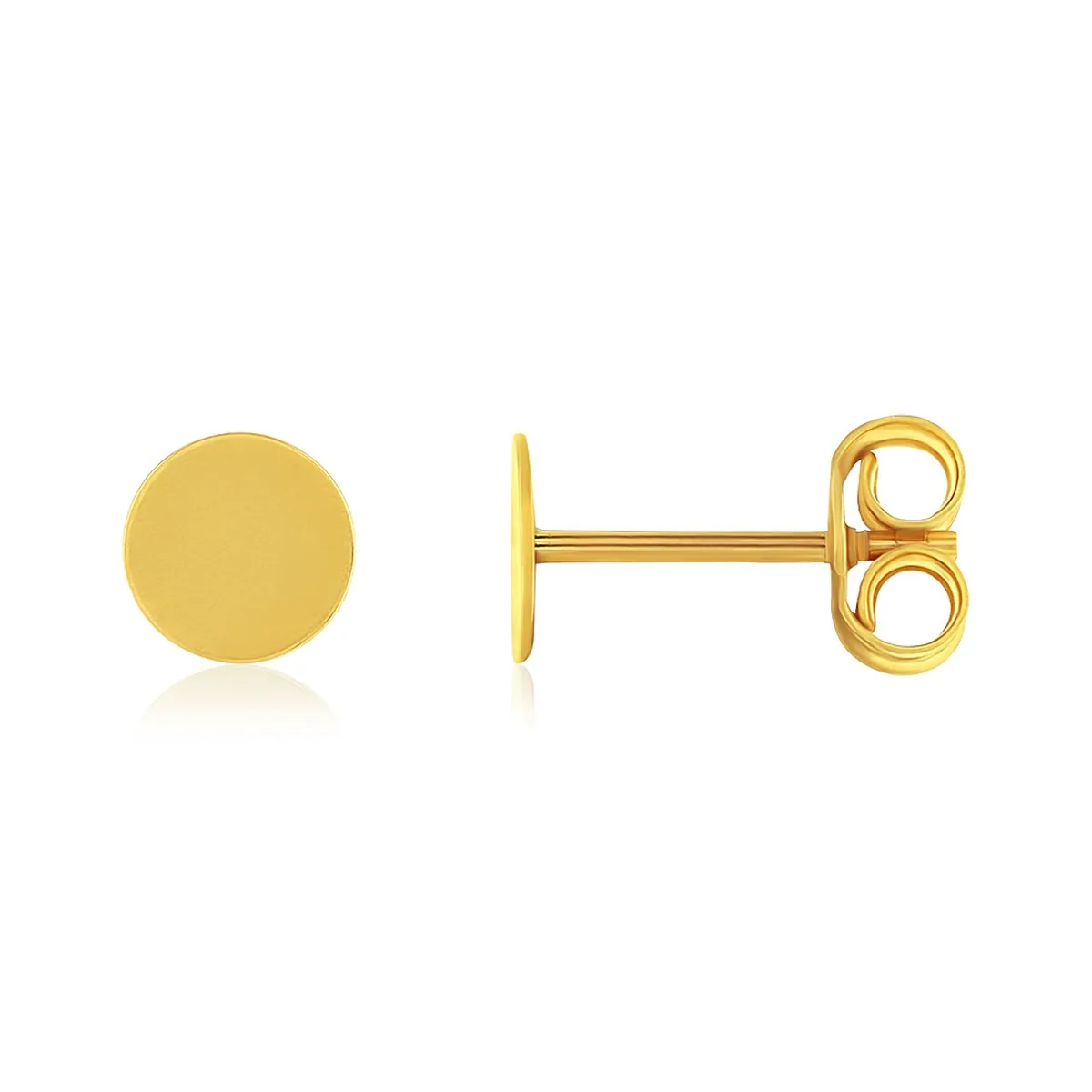 Boucles d'oreilles en or jaune 375