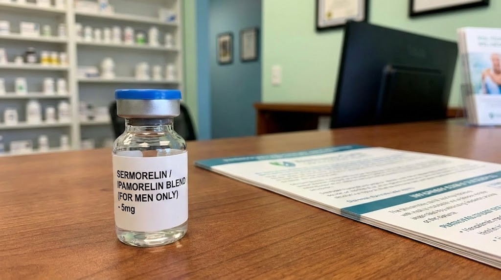 Sermorelin ipamorelin blend for men