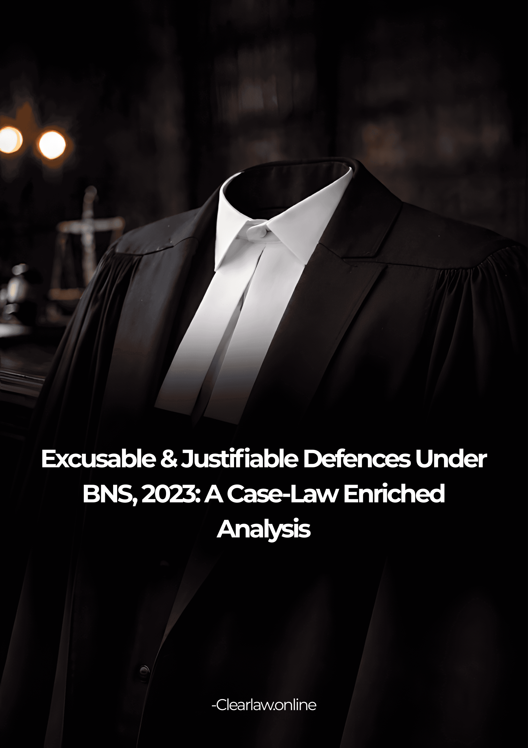 Excusable & Justifiable Defences Under BNS, 2023: A Case-Law Enriched Analysis