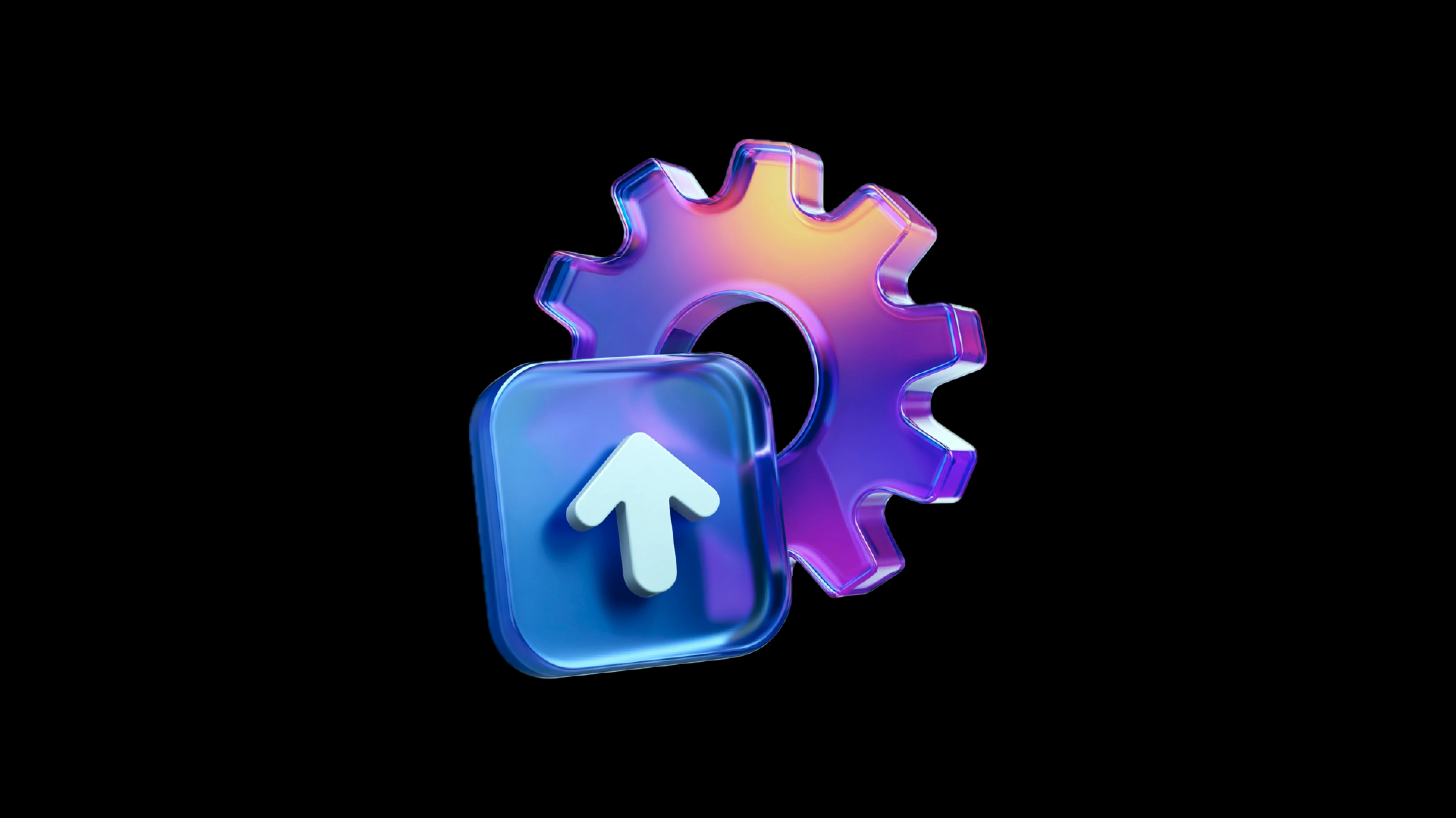 A blog thumbnail explaining Framer project optimization, featuring graphics that highlight the optimization process and performance enhancements.