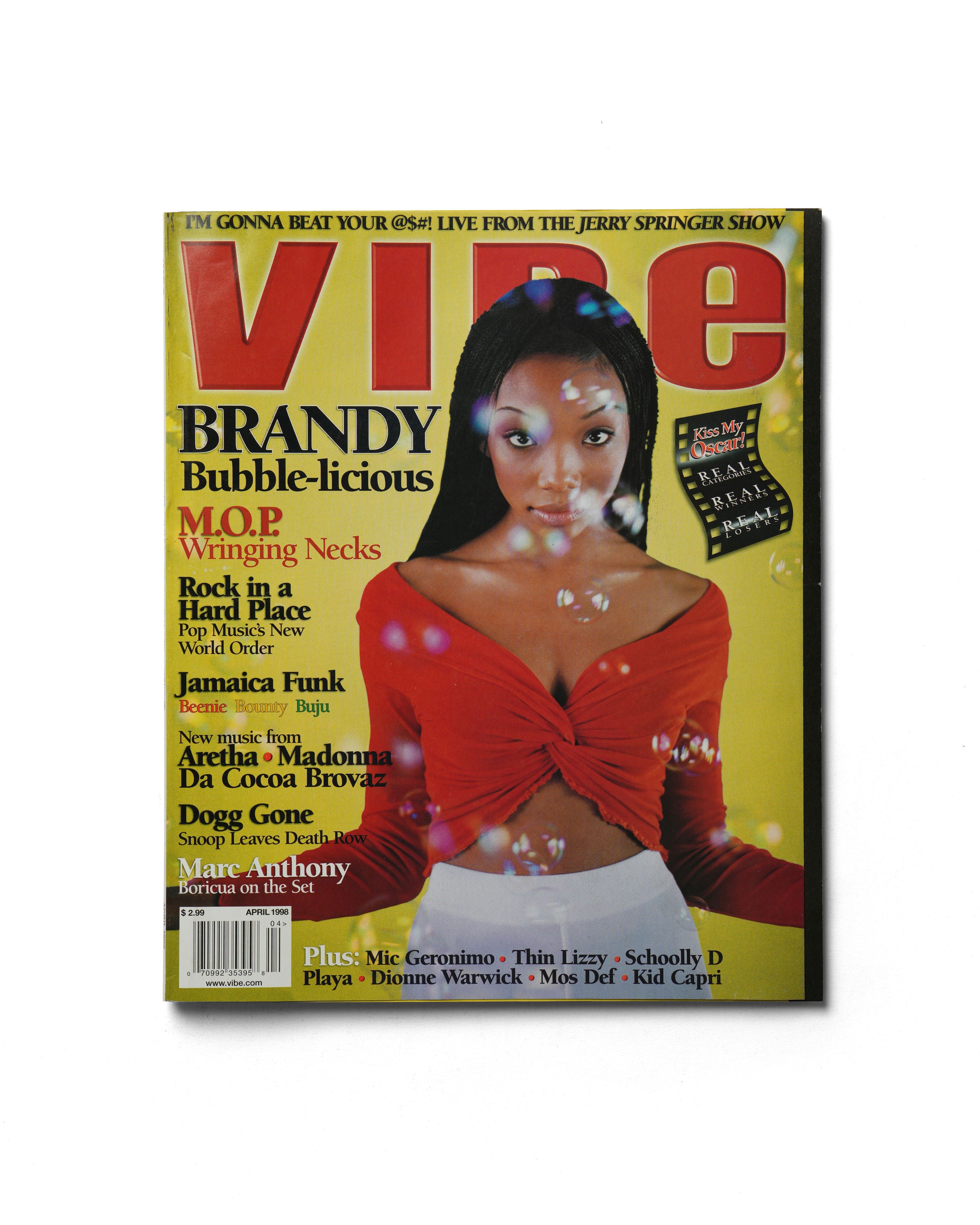 VIBE - April 1998 - Front Cover