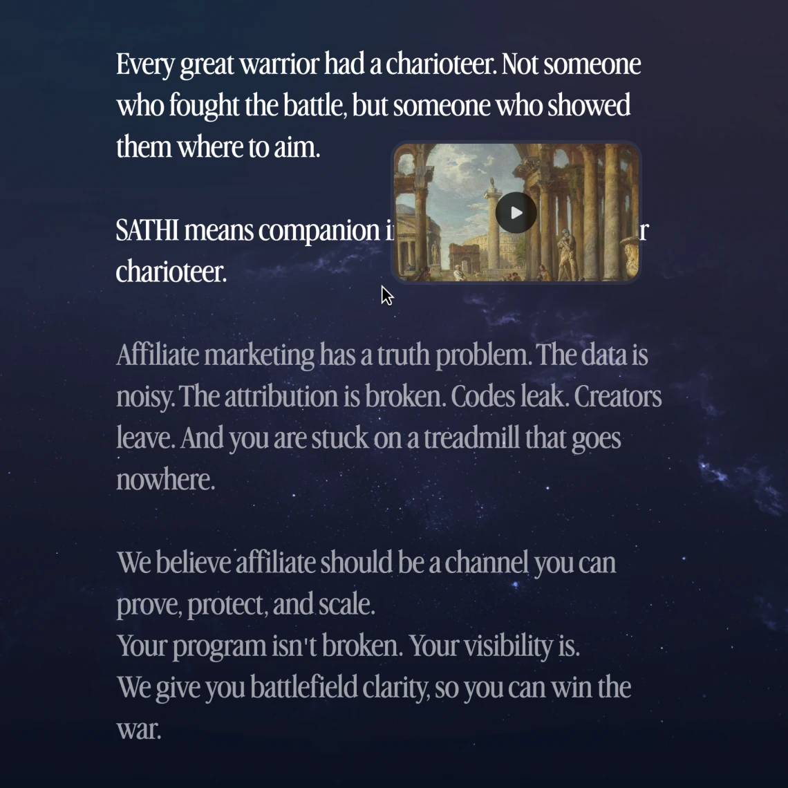 A business traveler with a suitcase gazes out a large airport window as a plane takes off, symbolizing seamless corporate travel and easy bookings, with an adjacent web interface highlighting travel services and contact options.