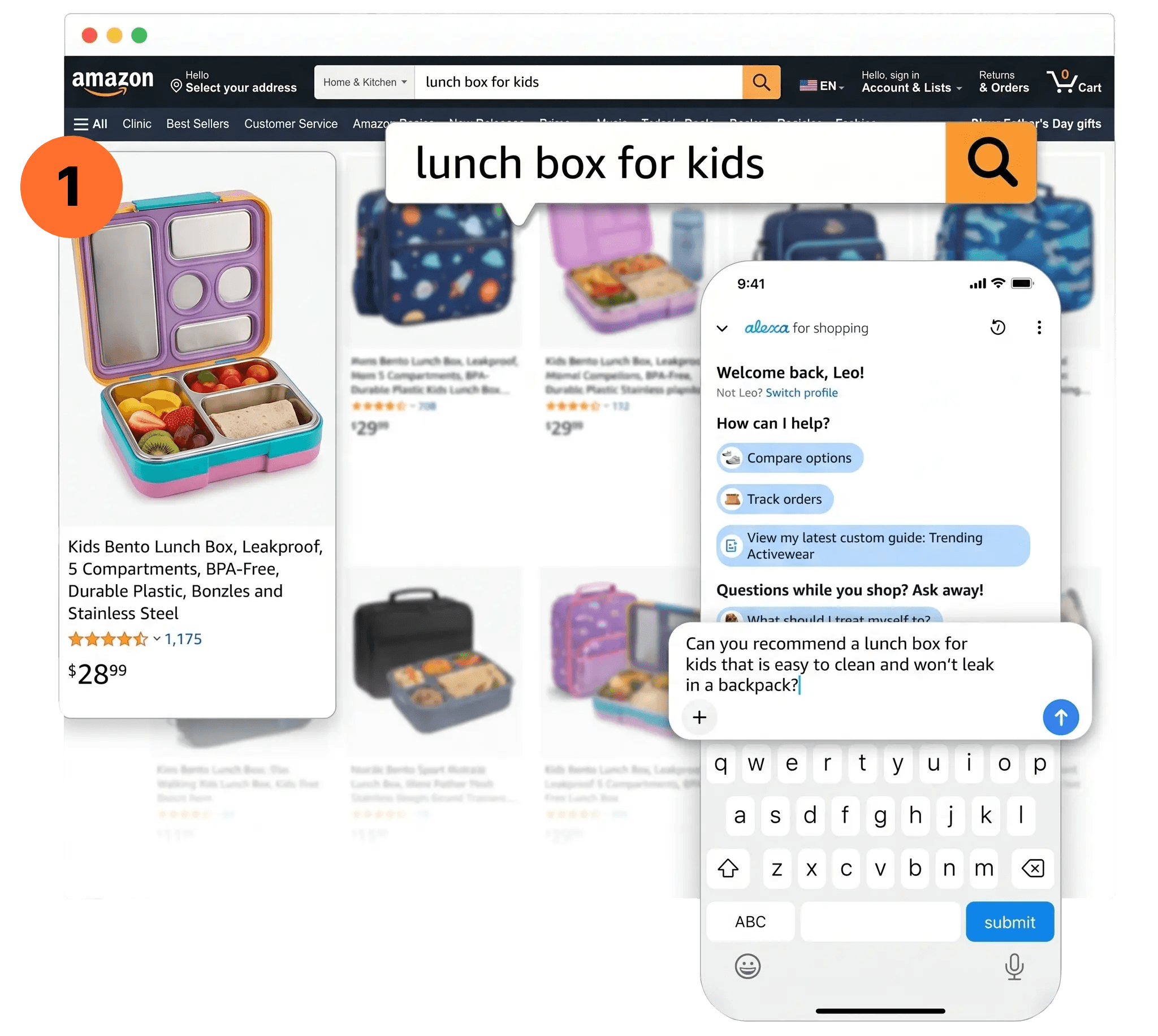 Amazon Search Bar vs Alexa for Shopping
