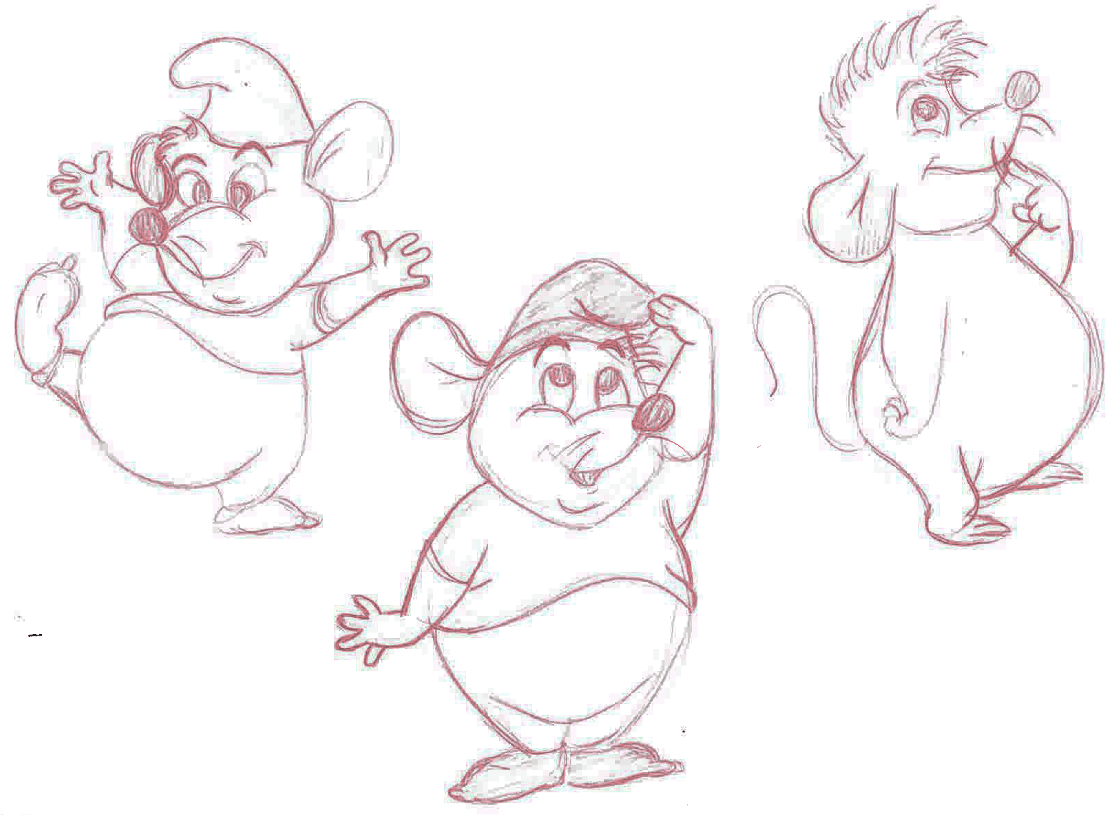 Character Study of Disney's Gus Gus from Cinderella