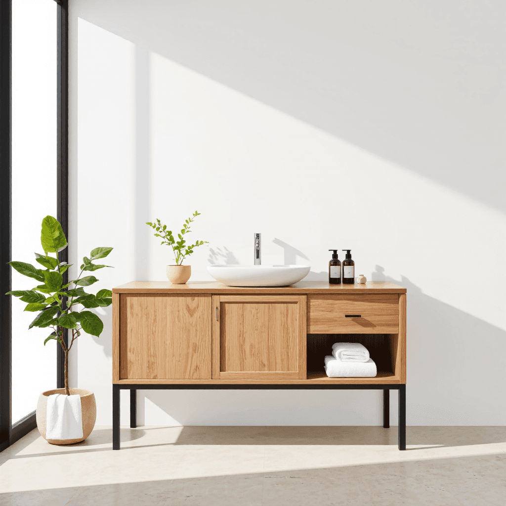 product photography of bathroom vanity