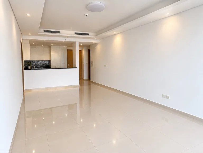 Living area in handover condition, before PROPUP