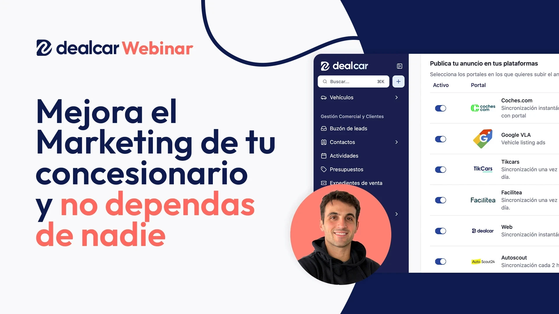 Webinar di Dealcar: migliora il marketing della tua concessionaria e non dipendere da nessuno