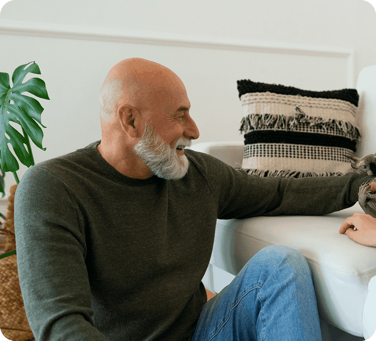 Calm connection shared peace