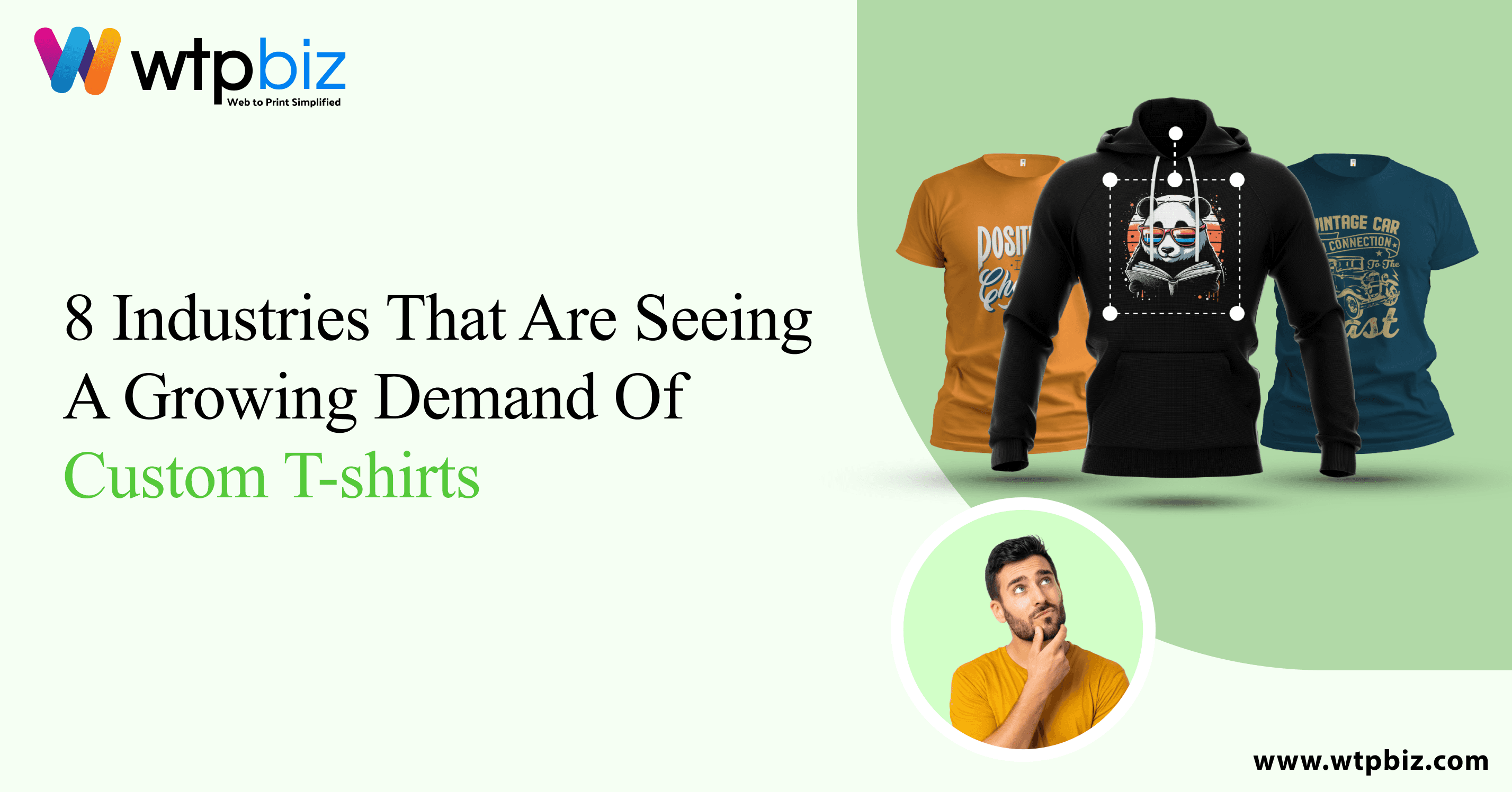 Industries That Are Seeing a Growing Demand of Custom T-shirts