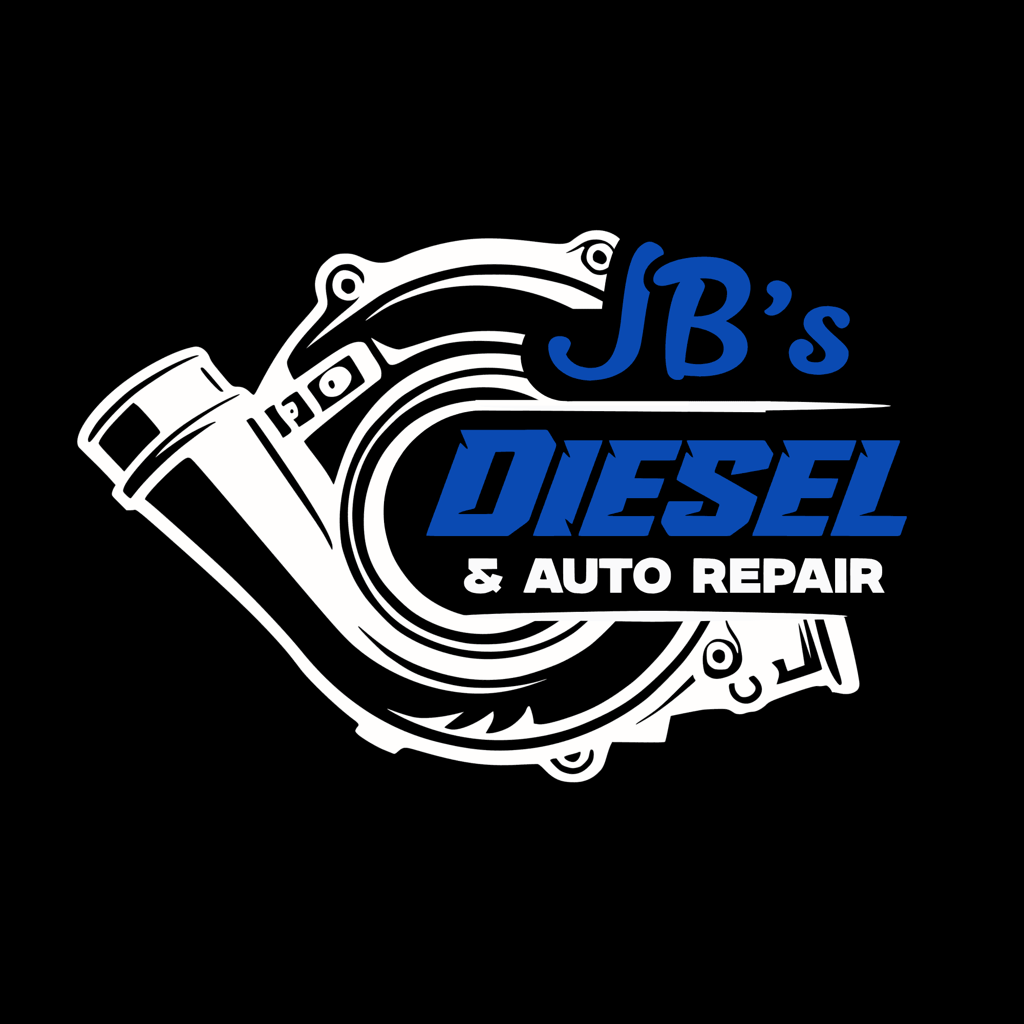 JB’s Diesel & Auto Repair turbo logo