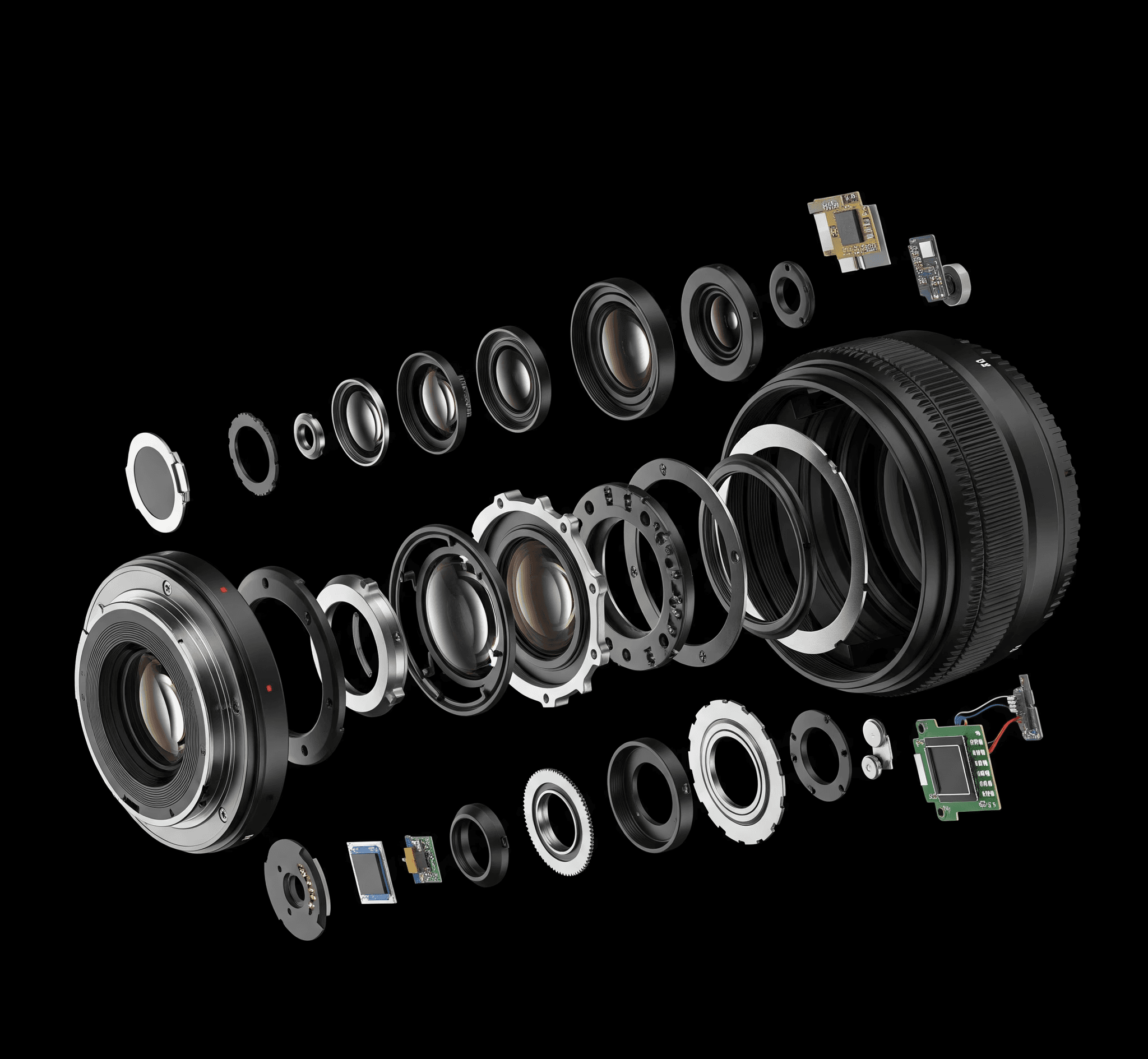 WhiteFrame X1 Camera Parts