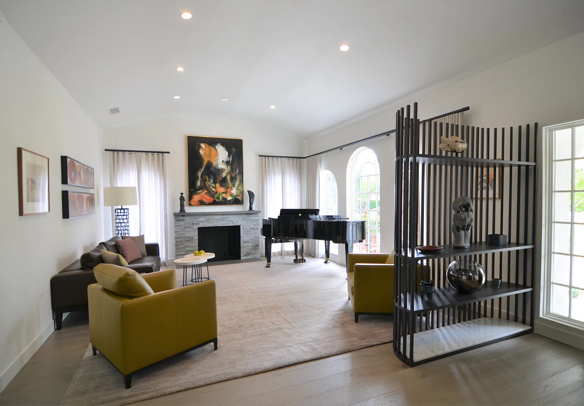 Temporary project interior