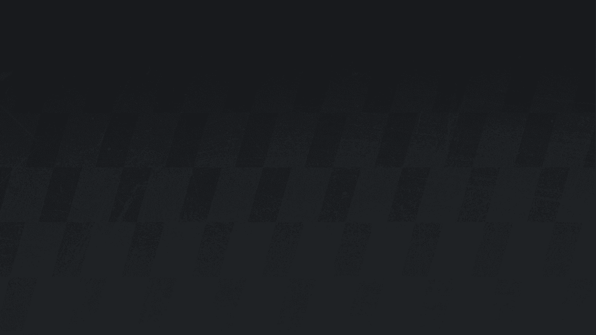 Drone shot of a running track at night