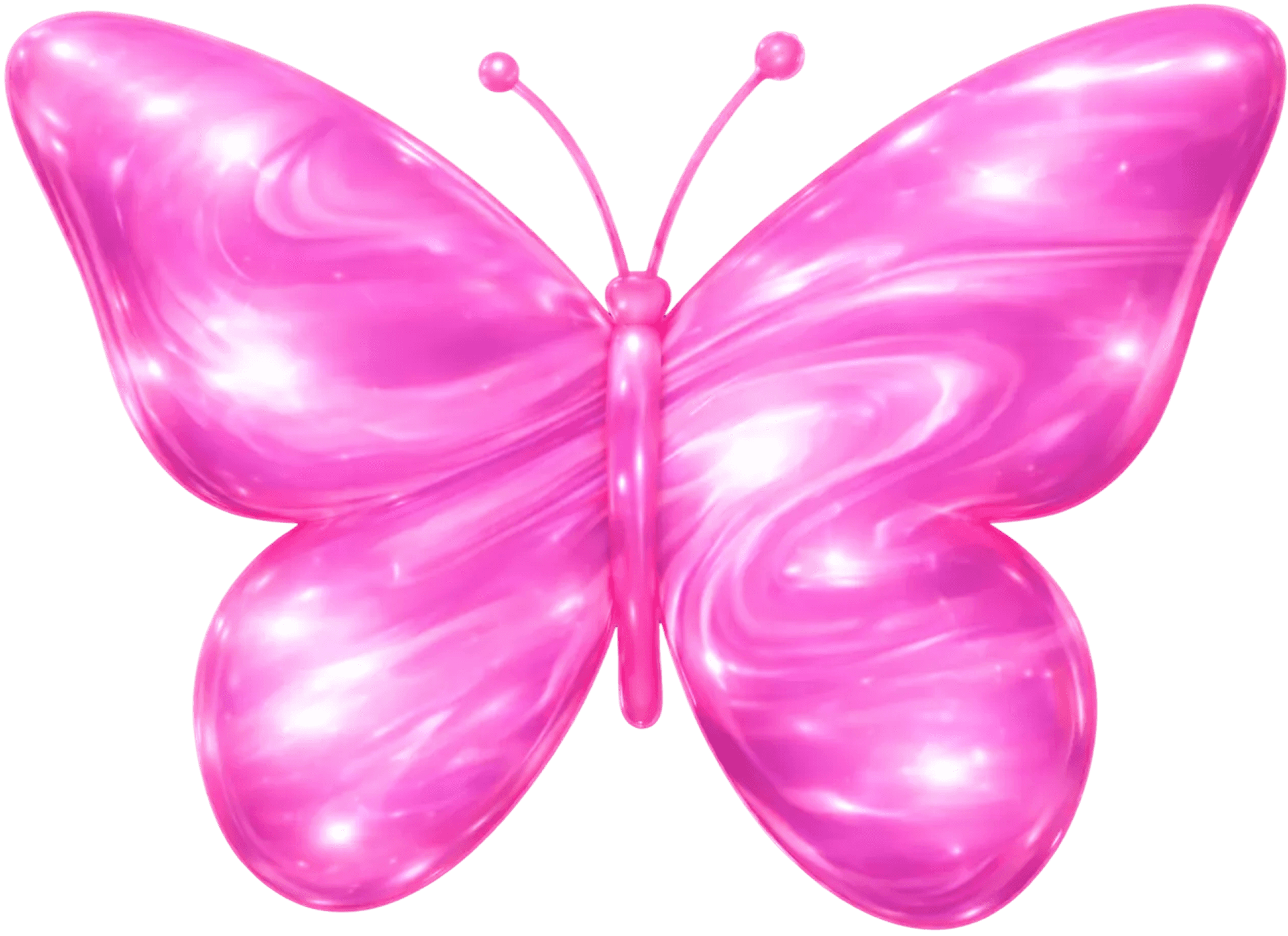 butterfly shape