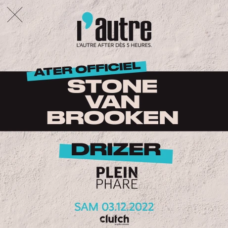 Stone Van Brooken - Drizer - Plein Phare