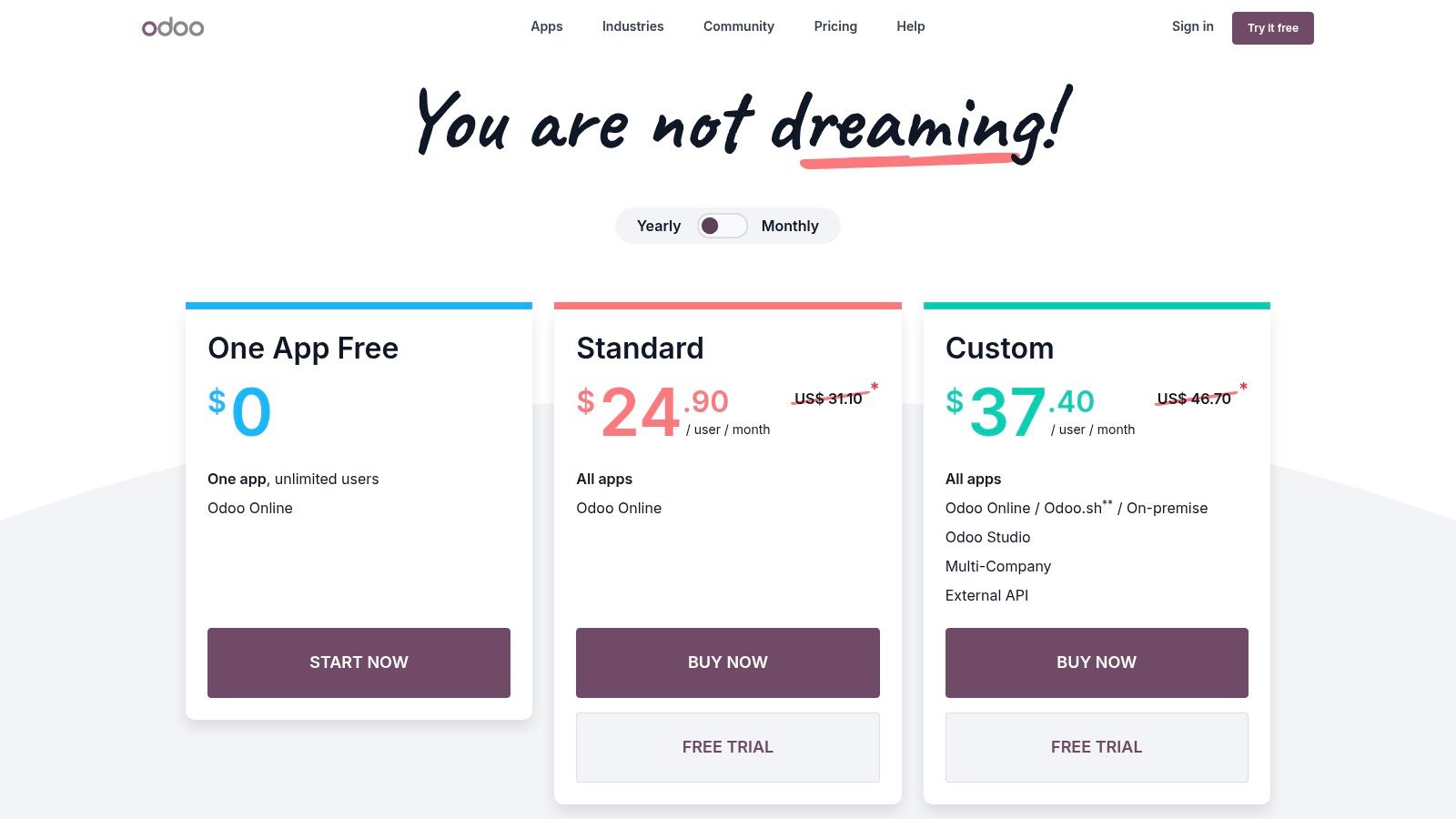 Odoo CRM