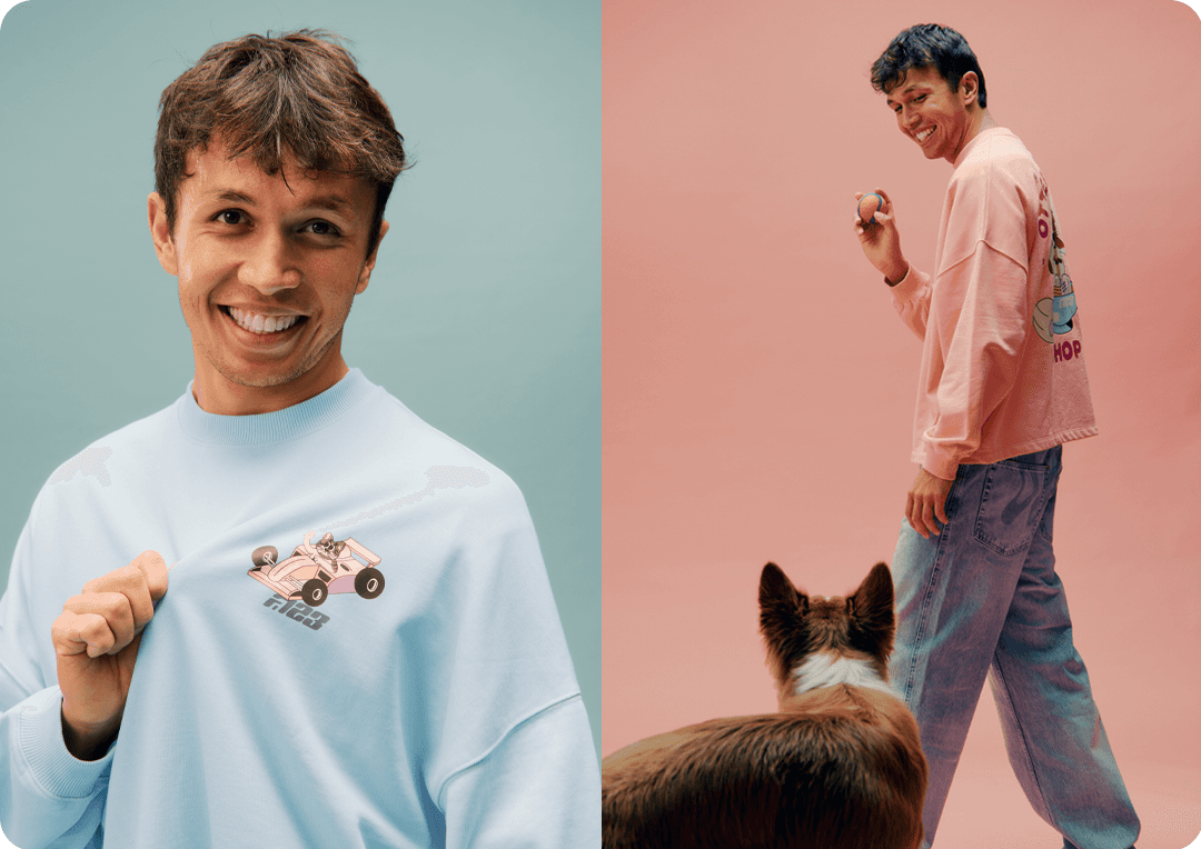 Alex Albon Pets Edition Merchandise