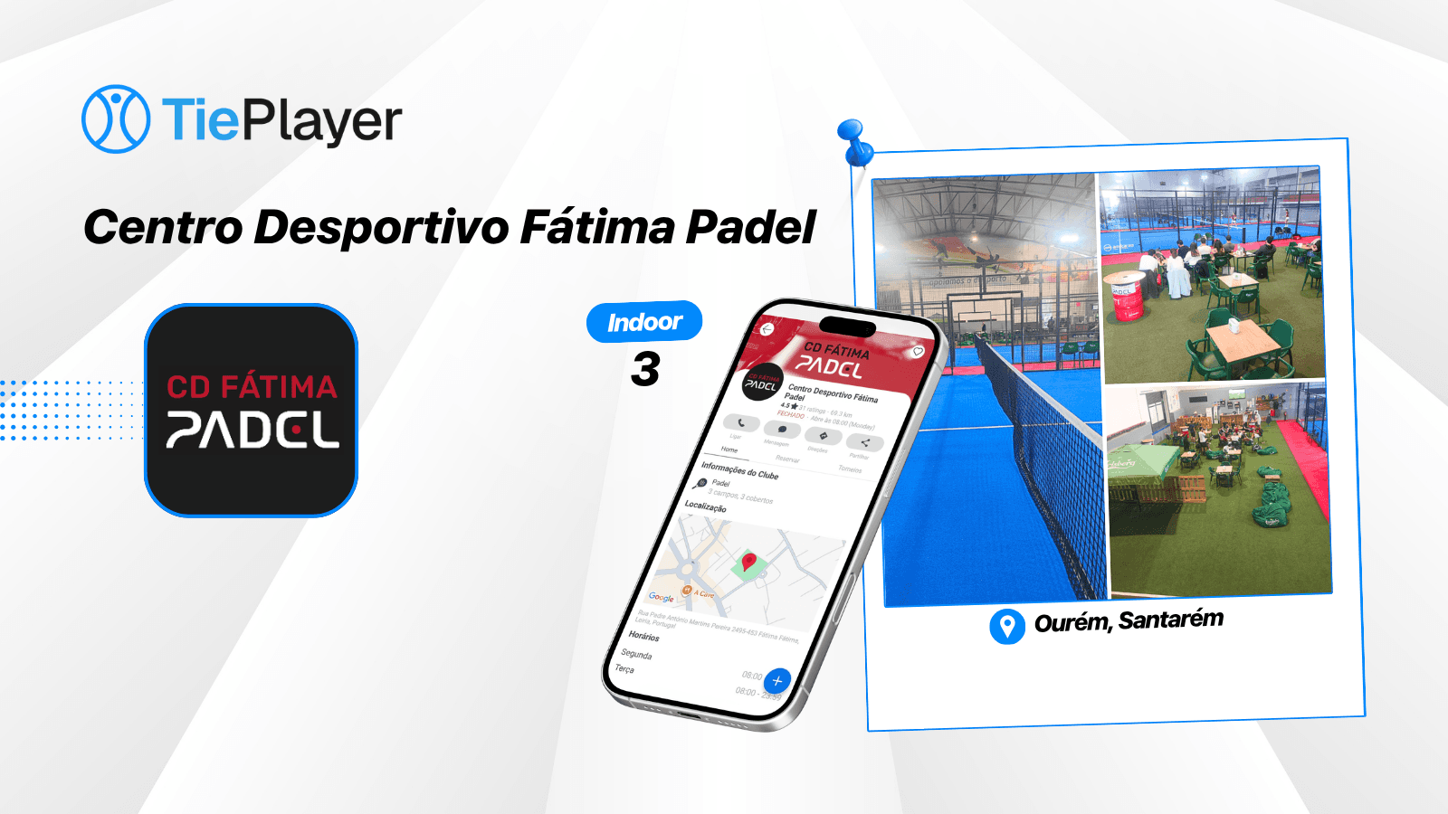 Book a padel court at Centro Desportivo Fátima Padel