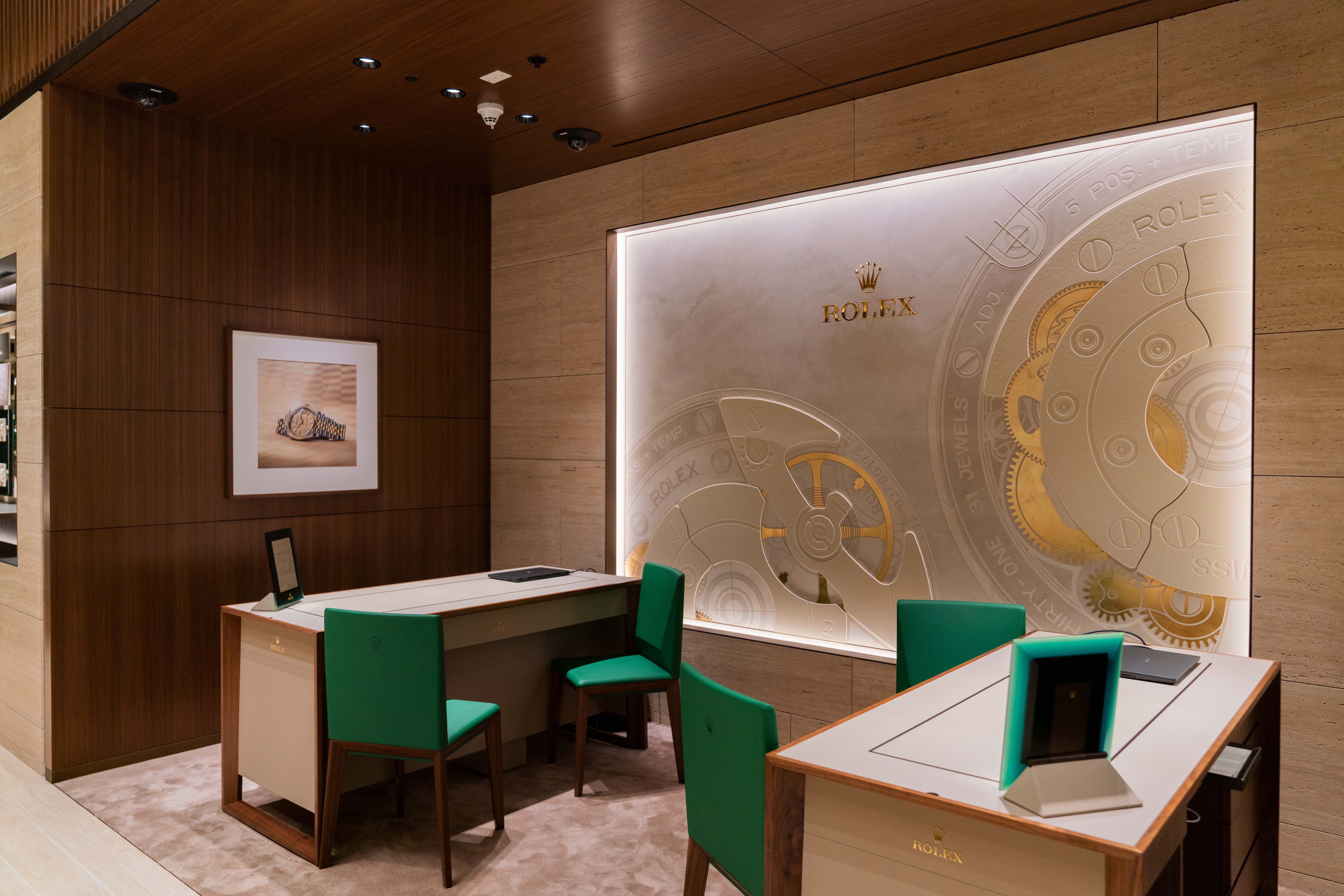 Rolex store: Luxury Store Photography For Brands | Relity Group