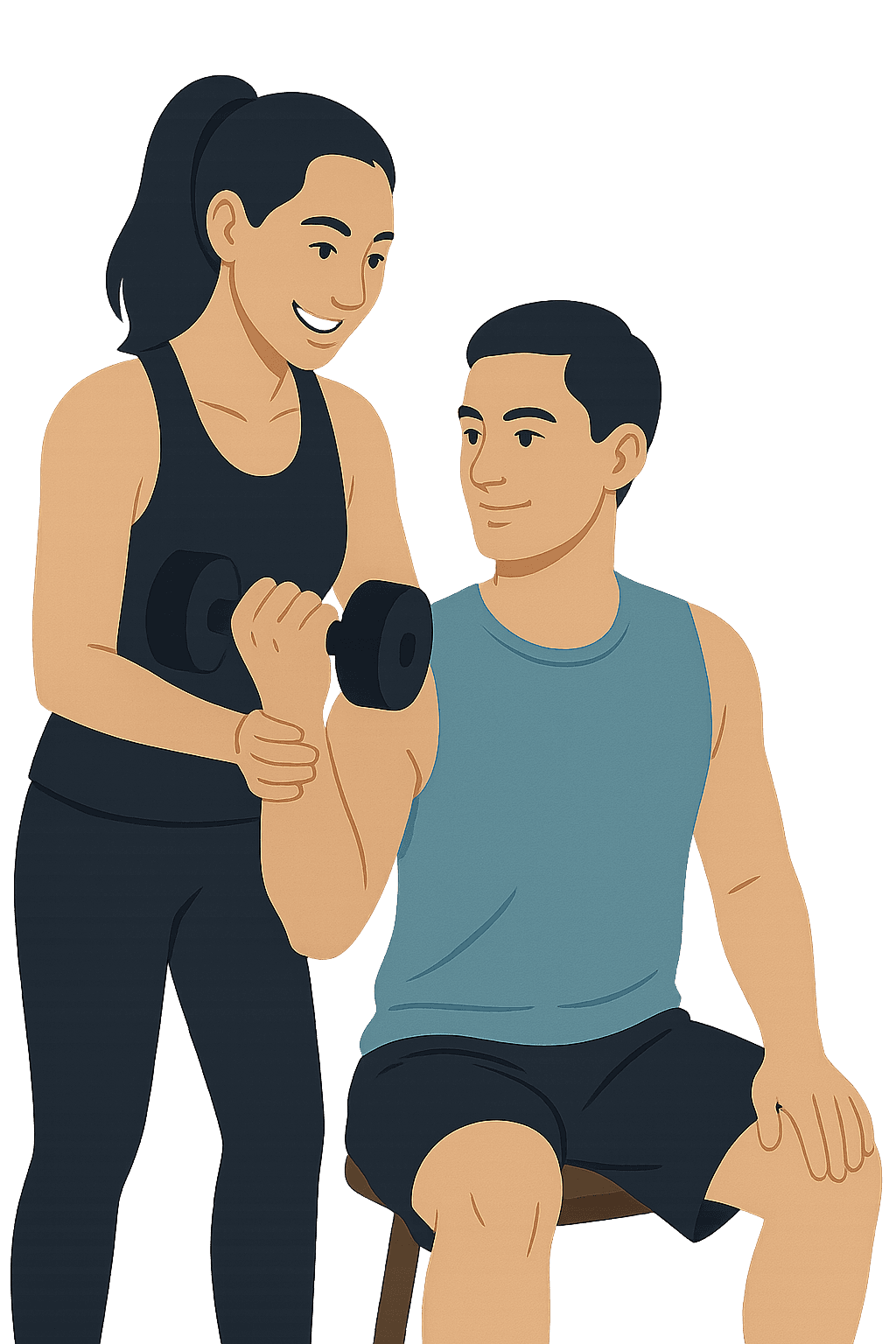 illustration d'un enfant qui arrive devant un restaurant