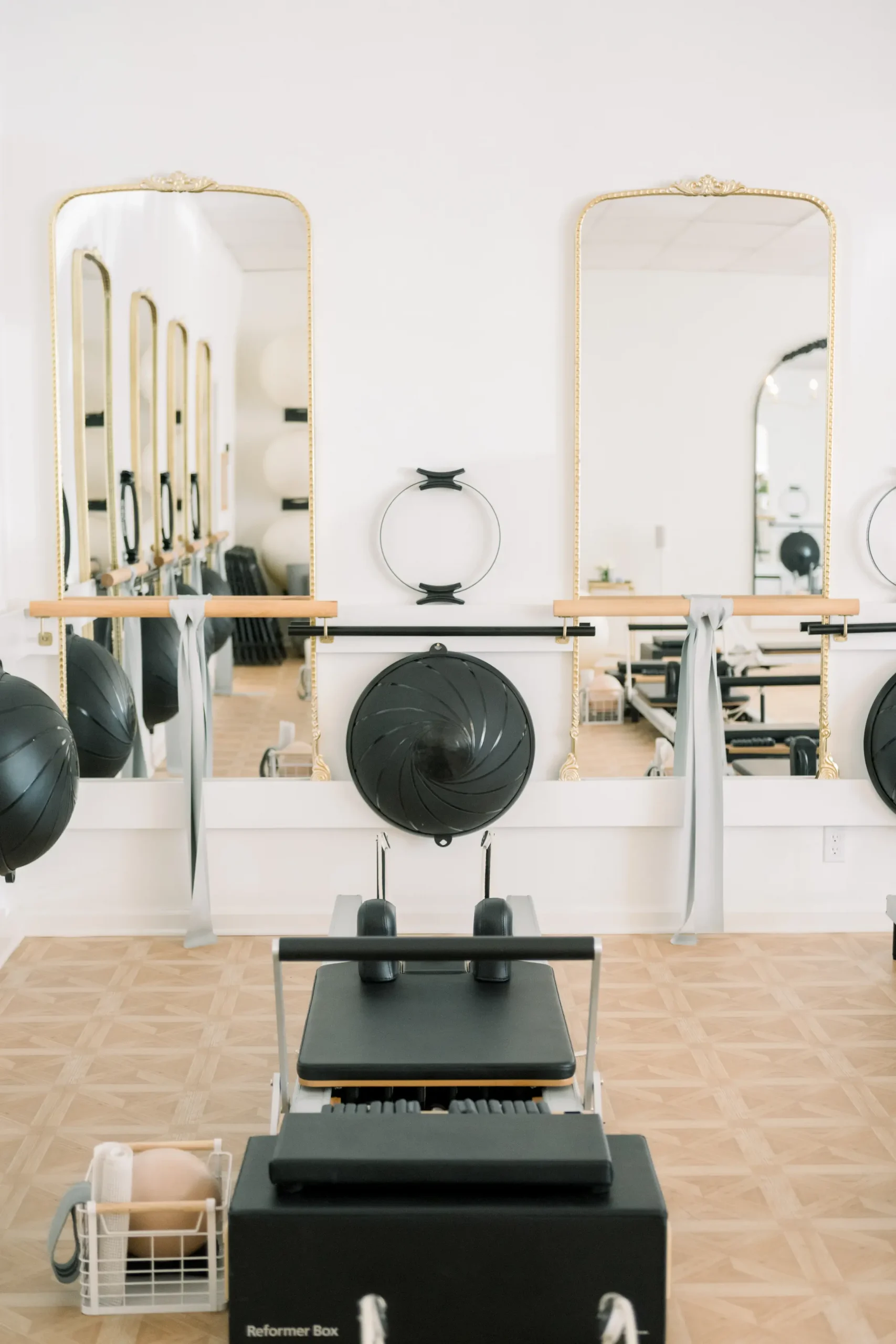 Pilates reformer room at Bash Pilates designed for focused, high-energy movement
