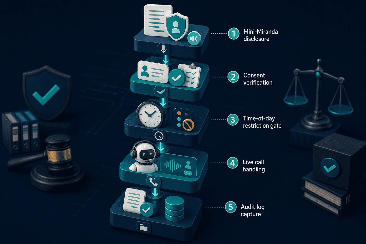 Illustration for 1. Domu: The Compliance-First AI Debt Collection Voice Agent