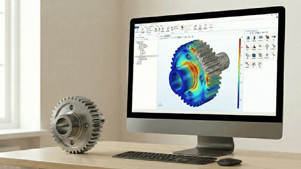 comsol design of mechanical part