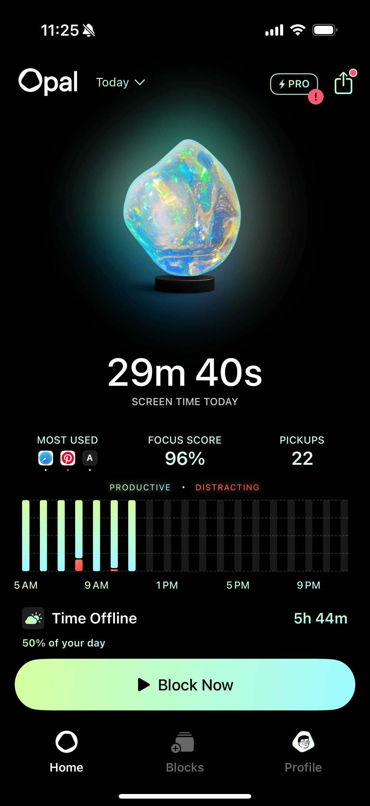 Opal home page